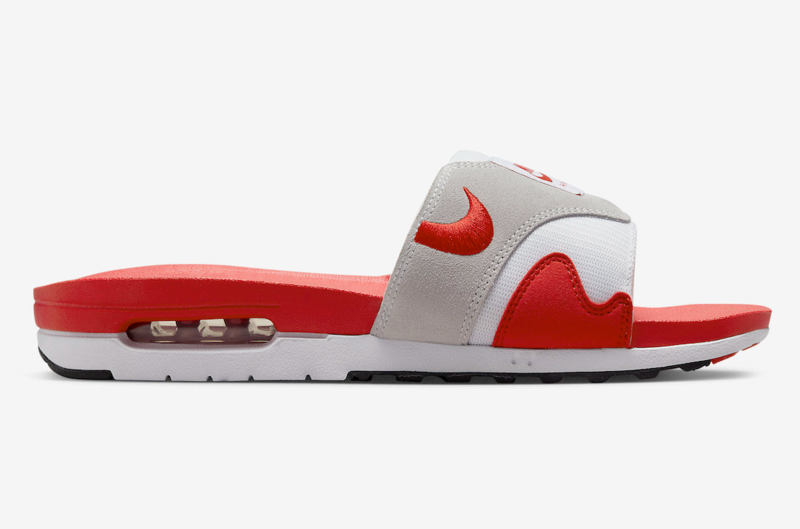 nike slides red and gold